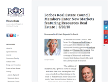 Tablet Screenshot of housebuzz.com